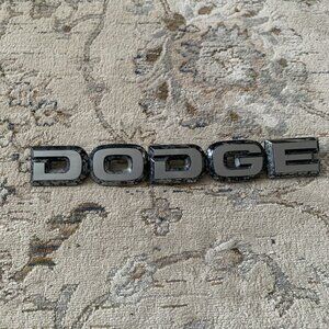DODGE HOOD EMBLEM BADGE 1989 - 1993 RAM 250 350 CUMMINS 1ST GENERATION 4357050